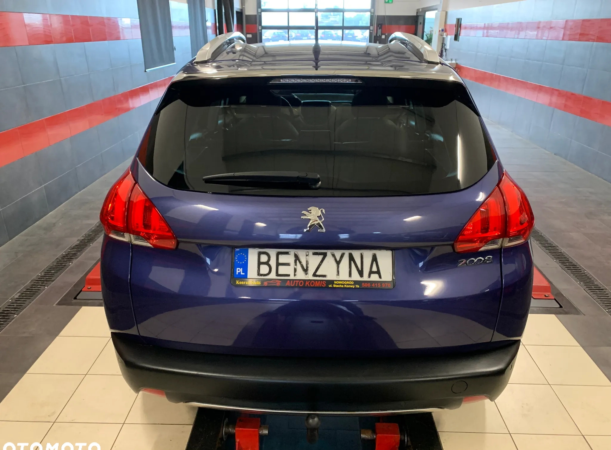 Peugeot 2008 cena 31900 przebieg: 219000, rok produkcji 2013 z Łuków małe 137